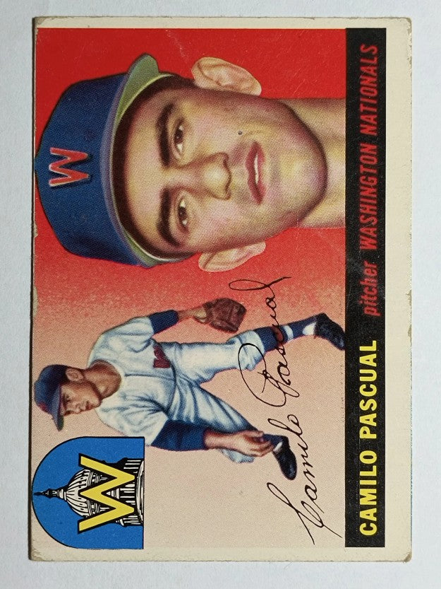1955 Topps #84 Camilo Pascual RC (VG)