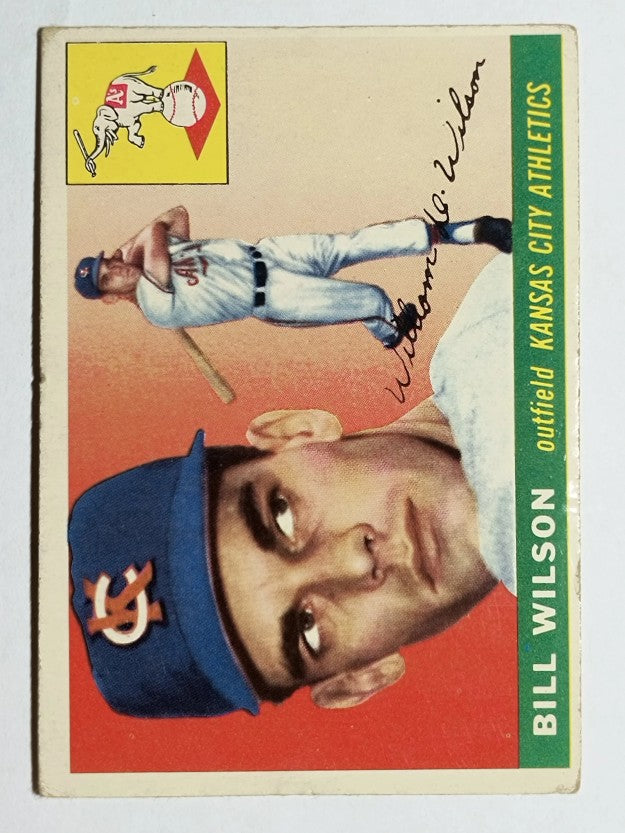 1955 Topps #86 Bill Wilson (VG)