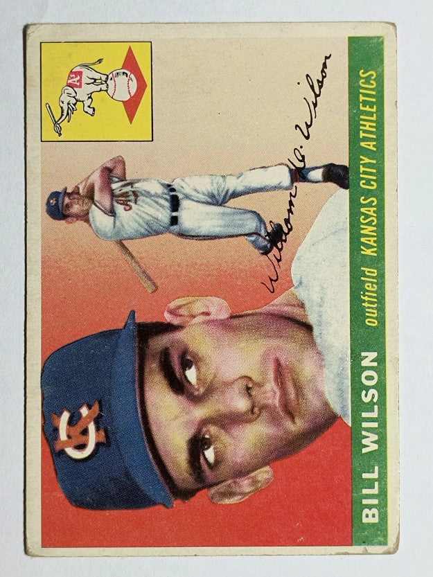 1955 Topps #86 Bill Wilson (VG)