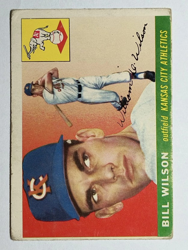 1955 Topps #86 Bill Wilson (VG)