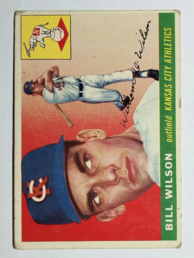 1955 Topps #86 Bill Wilson (VG)