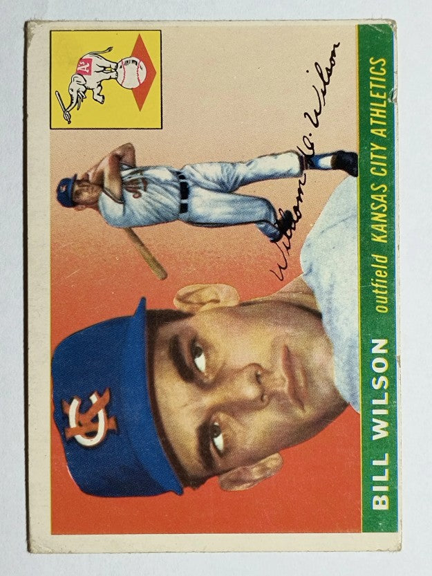1955 Topps #86 Bill Wilson (VG)