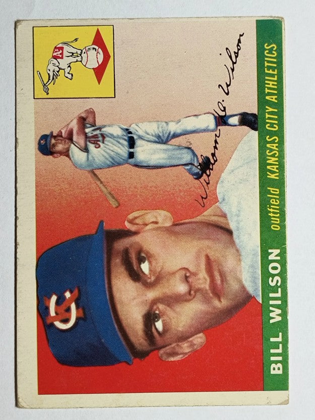 1955 Topps #86 Bill Wilson (VG)