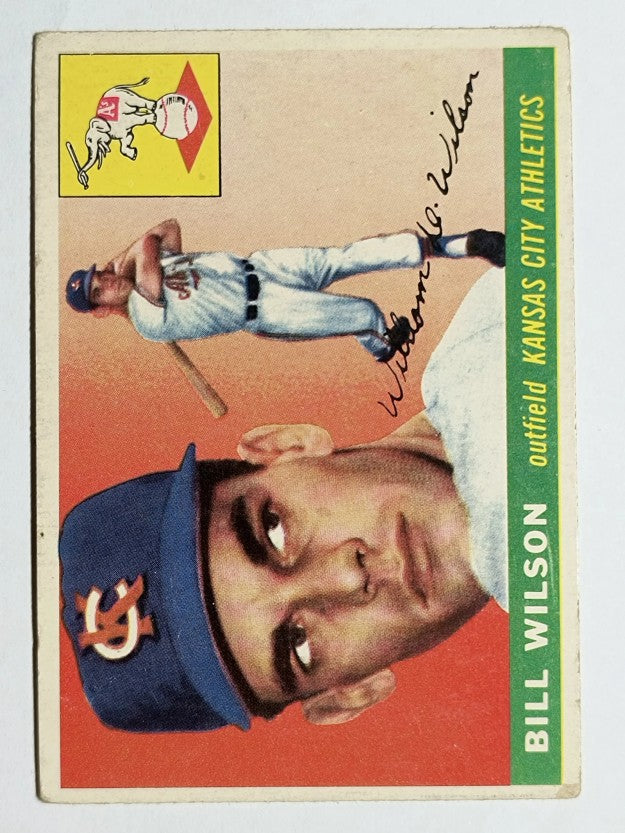 1955 Topps #86 Bill Wilson (VG)