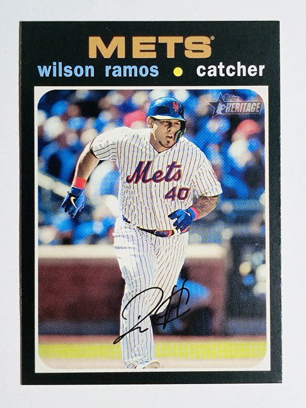 2020 Topps Heritage #278 Wilson Ramos