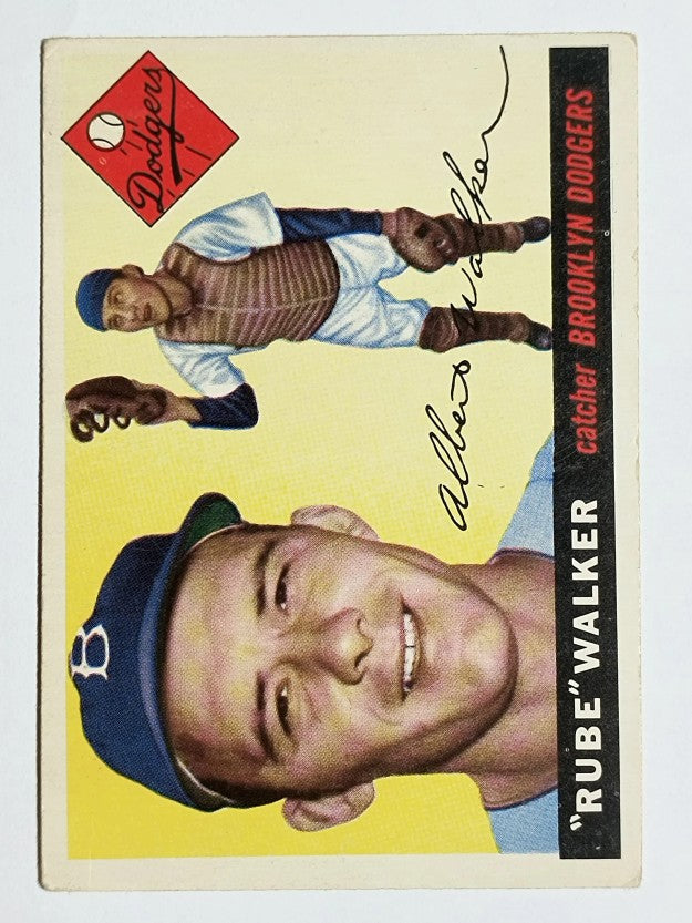 1955 Topps #108 Rube Walker (VGEX)