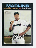 2020 Topps Heritage #279 Starlin Castro