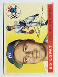 1955 Topps #109 Ed Lopat (VGEX)