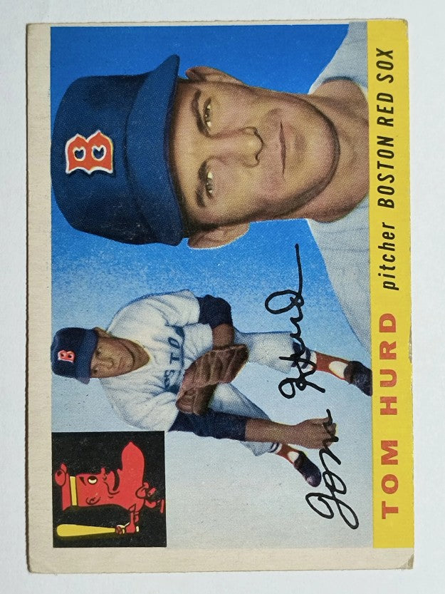 1955 Topps #116 Tom Hurd RC (VGEX)