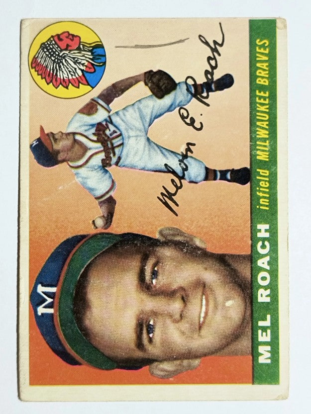 1955 Topps #117 Mel Roach (GOOD)