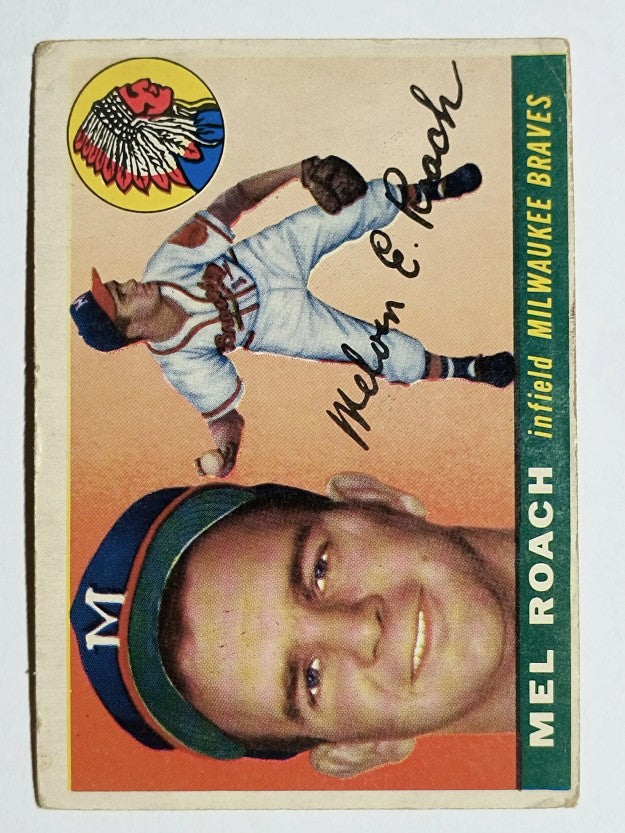 1955 Topps #117 Mel Roach (VG)