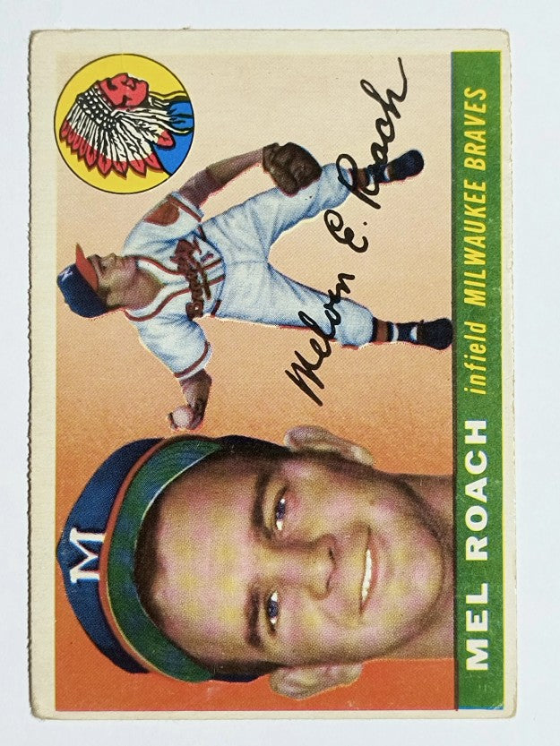 1955 Topps #117 Mel Roach (GOOD)