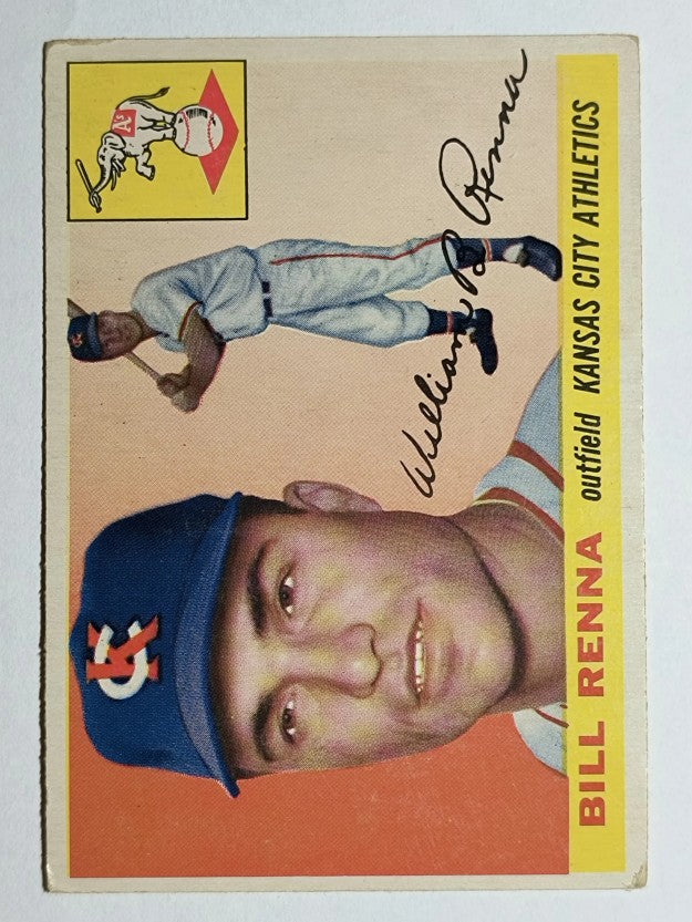 1955 Topps #121 Bill Renna (VGEX)