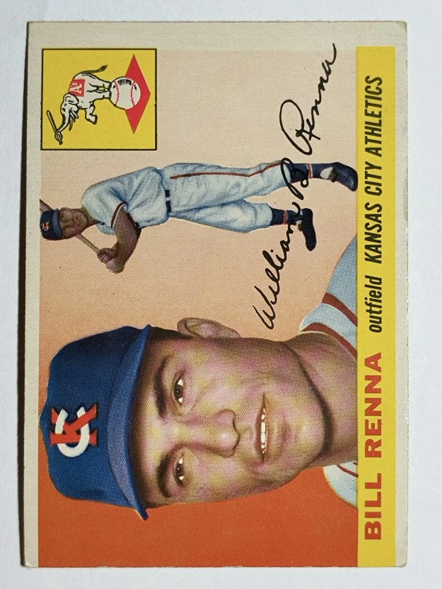 1955 Topps #121 Bill Renna (VGEX)