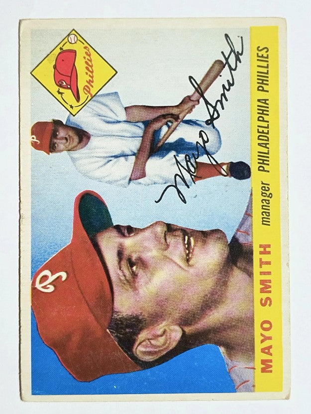 1955 Topps #130 Mayo Smith MG RC (VG)