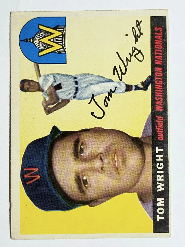 1955 Topps #141 Tom Wright (VGEX)