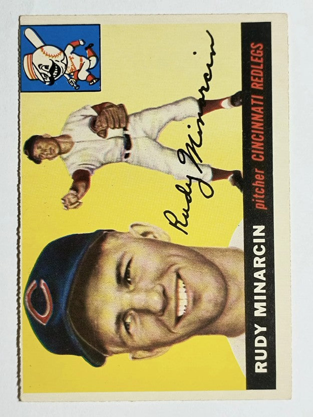 1955 Topps #174 Rudy Minarcin RC (EX)