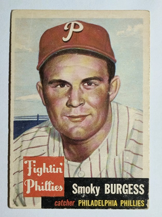1953 Topps #10 Smoky Burgess SP (VGEX)