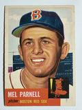 1953 Topps #19 Mel Parnell (EX)