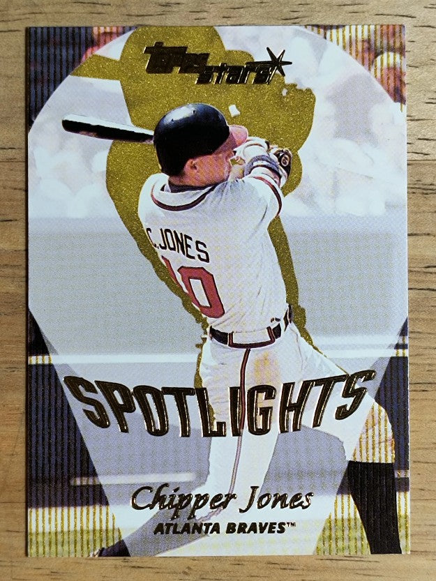 2000 Topps Stars #158 Chipper Jones SPOT