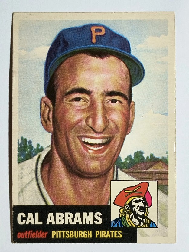 1953 Topps #98 Cal Abrams (VGEX)