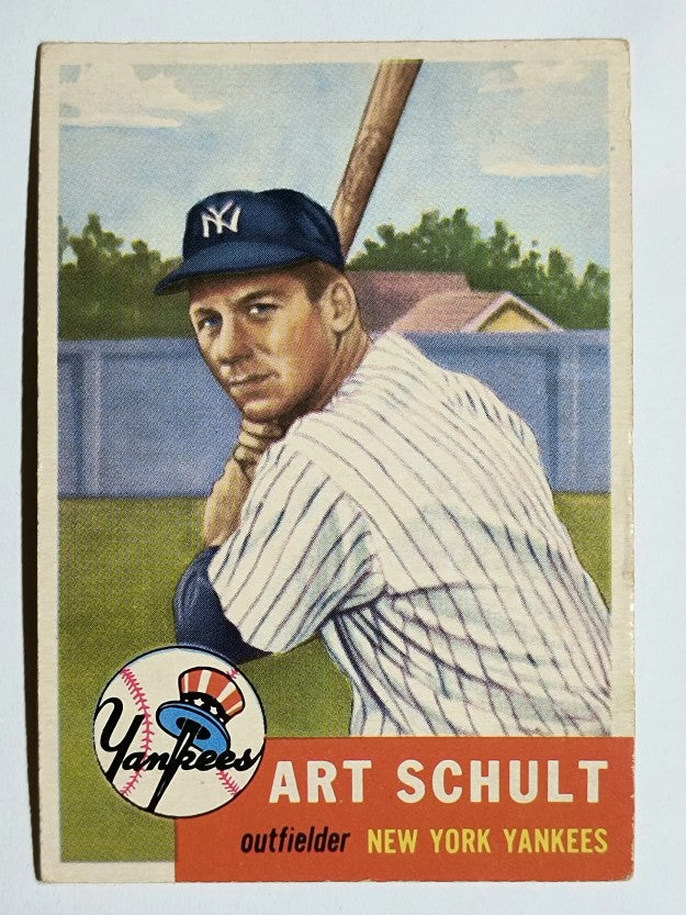 1953 Topps #167 Art Schult RC (EX)