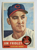 1953 Topps #187 Jim Fridley (EX)