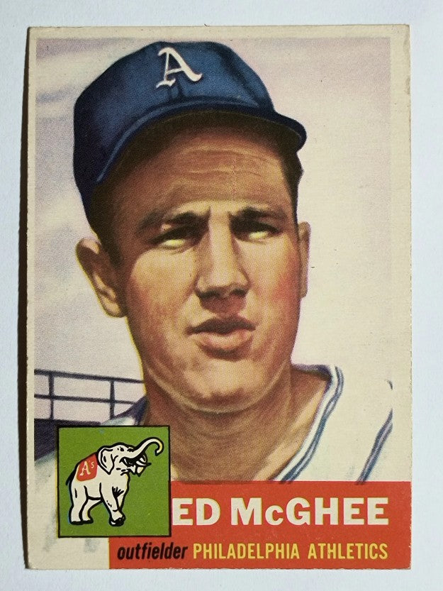 1953 Topps #195 Ed McGhee RC (EX)