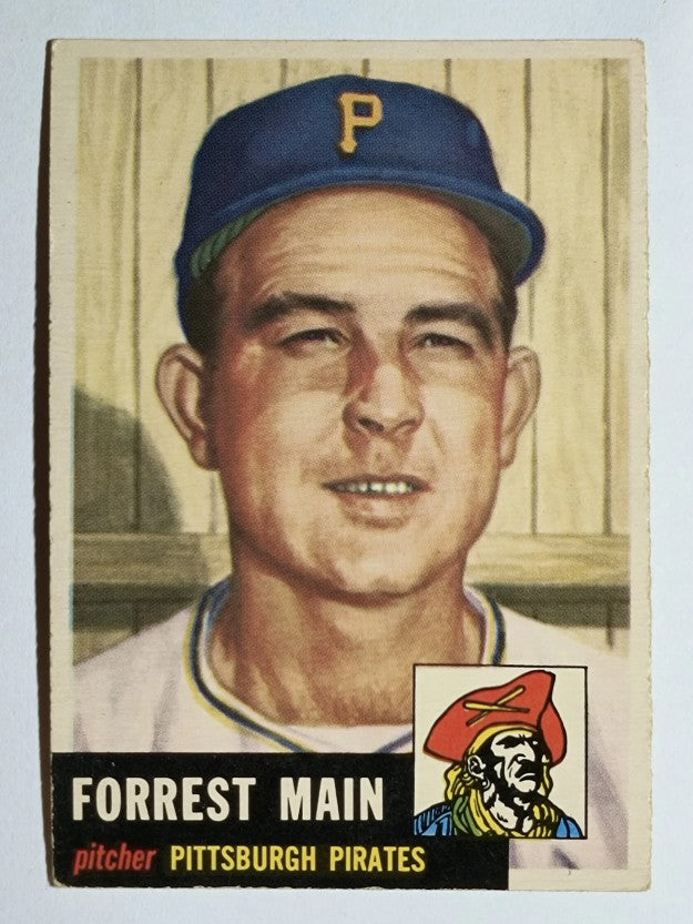 1953 Topps #198 Forrest Main (EX)