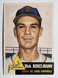 1953 Topps #204 Dick Bokelman RC (VGEX)