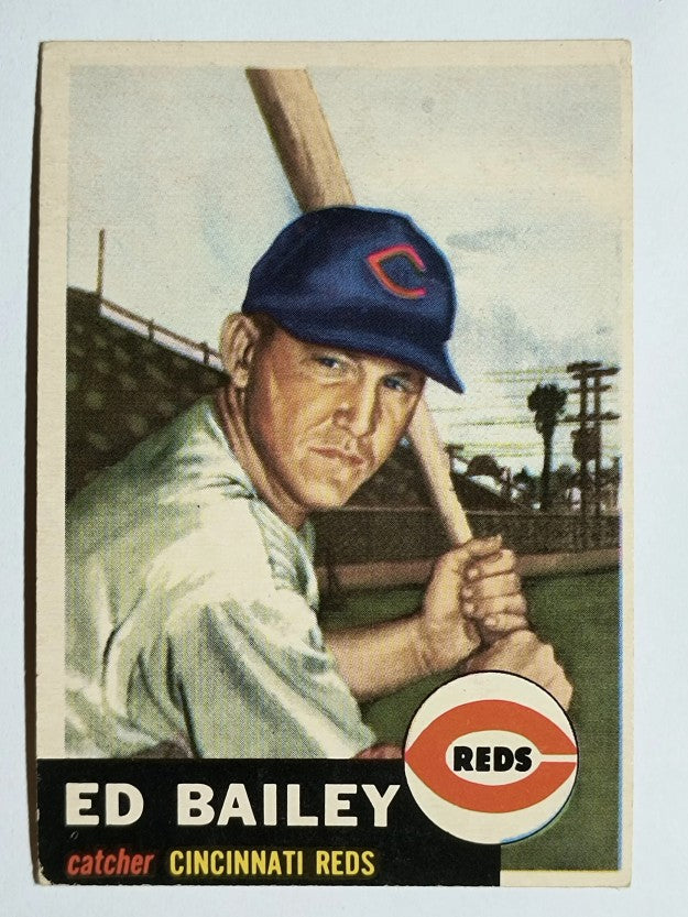 1953 Topps #206 Ed Bailey RC (EX)