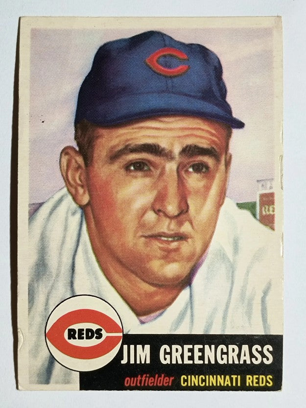 1953 Topps #209 Jim Greengrass RC (VG)