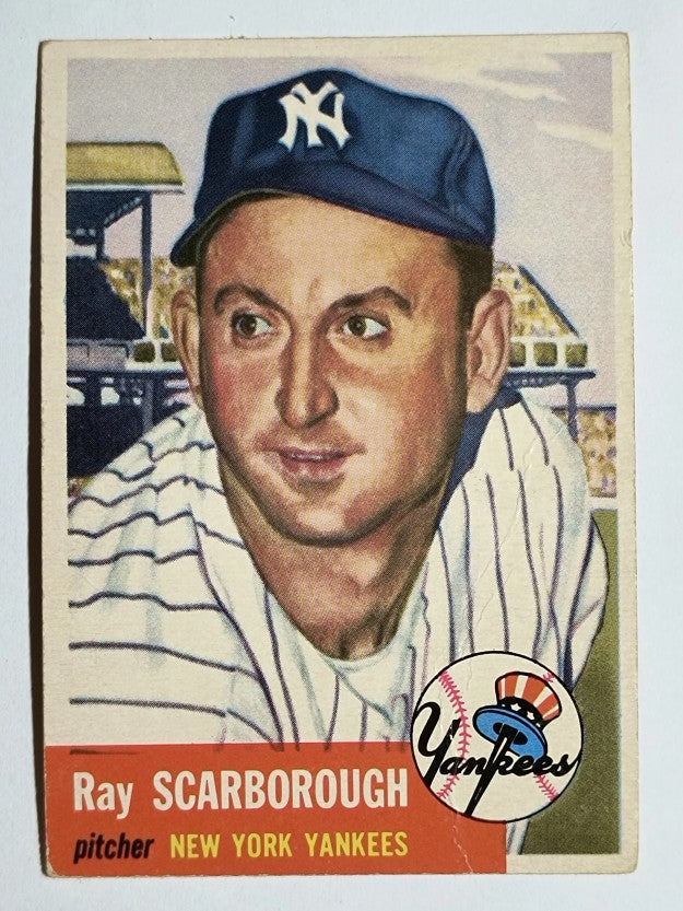 1953 Topps #213 Ray Scarborough (VG)