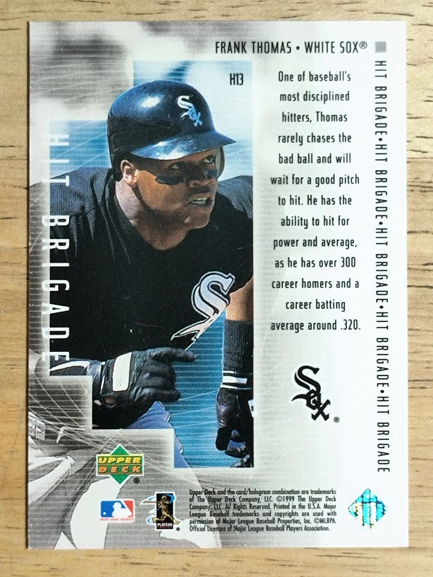 2000 Upper Deck Hit Brigade #H13 Frank Thomas