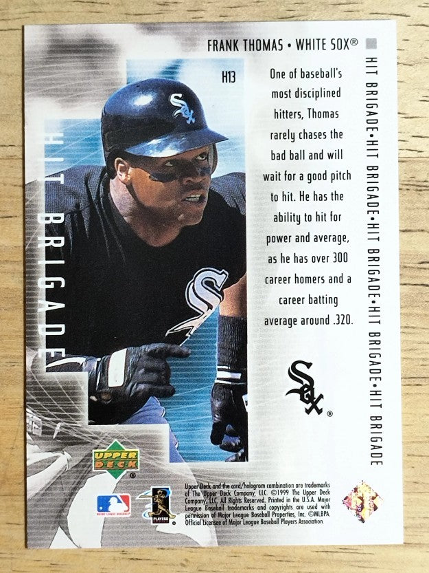 2000 Upper Deck Hit Brigade #H13 Frank Thomas