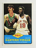1973-74 Topps #66 Eastern Finals/Willis Reed/Henry Finkel (NM)