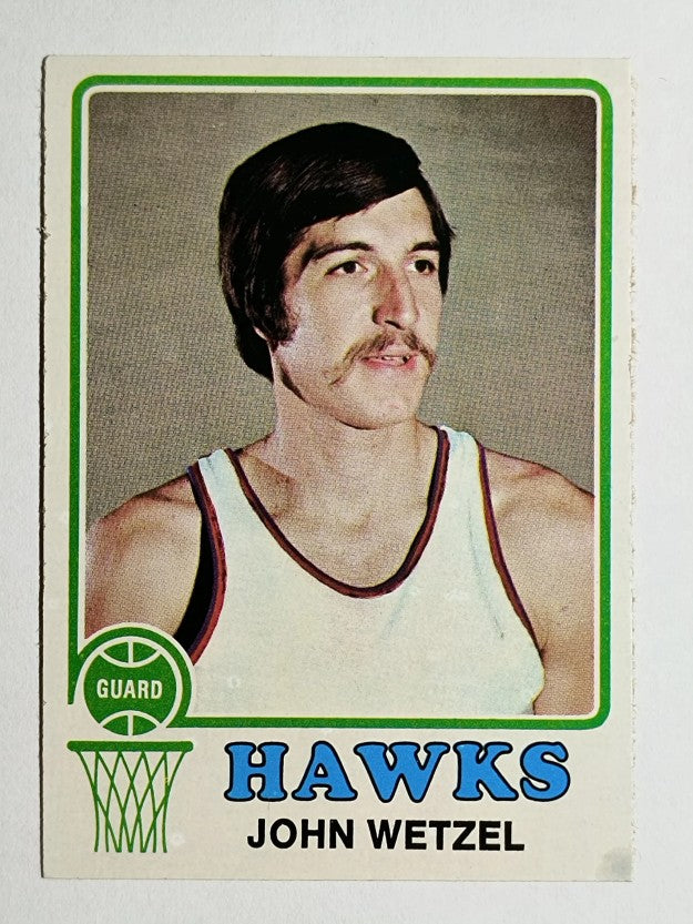 1973-74 Topps #72 John Wetzel (EXMT)