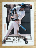 2000 Upper Deck Hitter's Club #21 Barry Bonds