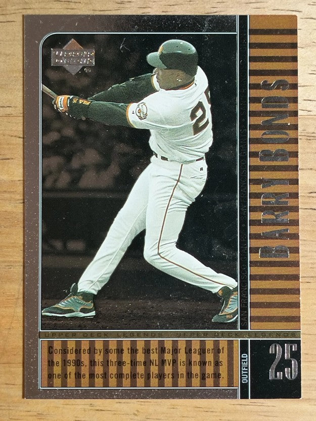 2000 Upper Deck Legends #37 Barry Bonds
