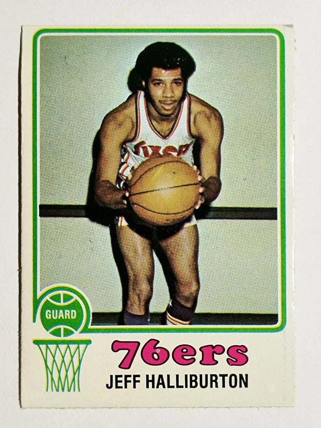1973-74 Topps #163 Jeff Halliburton (VGEX)