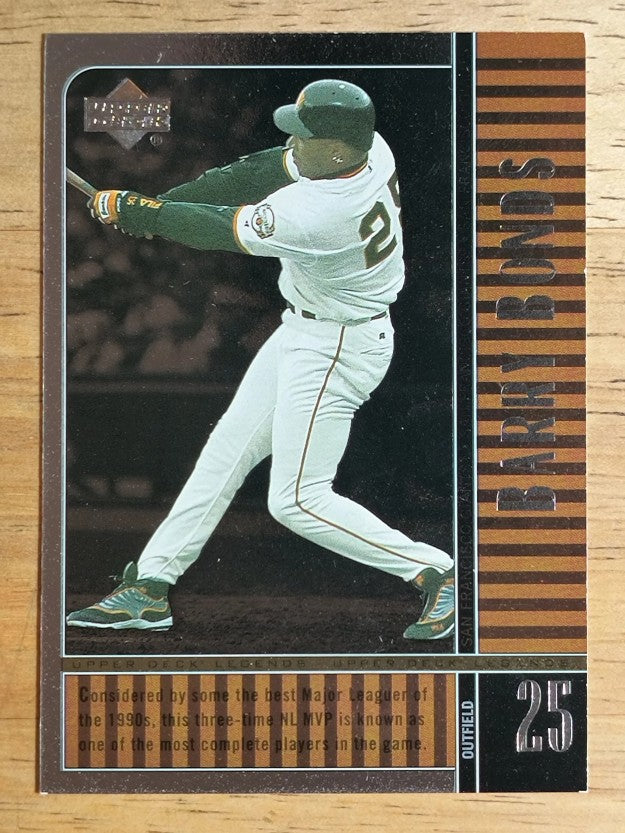 2000 Upper Deck Legends #37 Barry Bonds