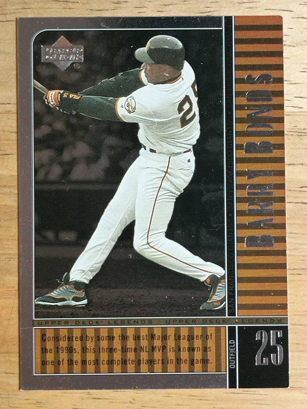 2000 Upper Deck Legends #37 Barry Bonds