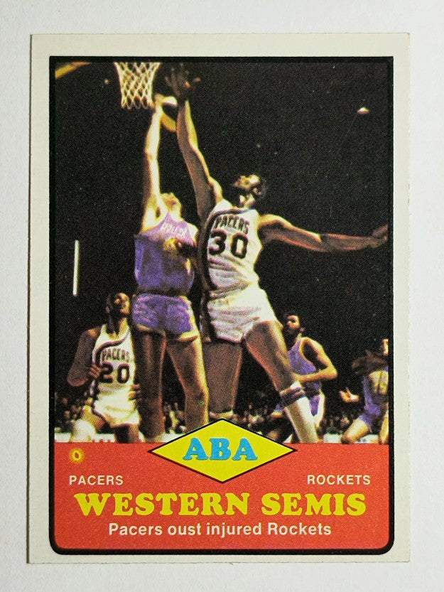 1973-74 Topps #202 ABA Western Semis (EXMT)