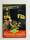 1973-74 Topps #206 ABA Western Finals (EX)