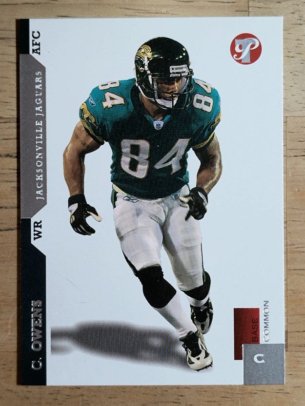 2005 Topps Pristine #64 Chad Owens C RC