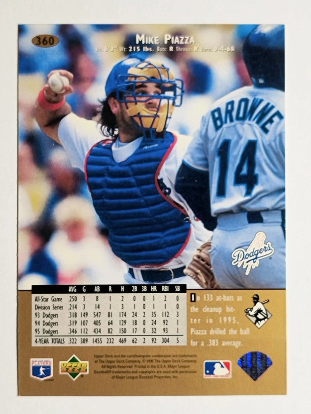 1996 Upper Deck #360 Mike Piazza