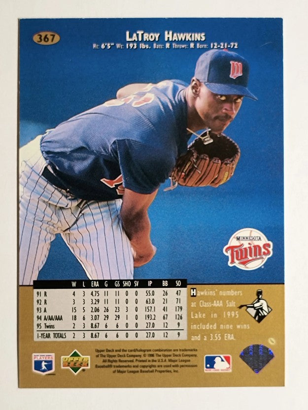 1996 Upper Deck #367 LaTroy Hawkins