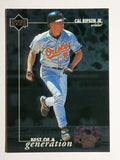 1996 Upper Deck #385 Cal Ripken BG