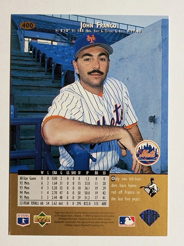 1996 Upper Deck #400 John Franco