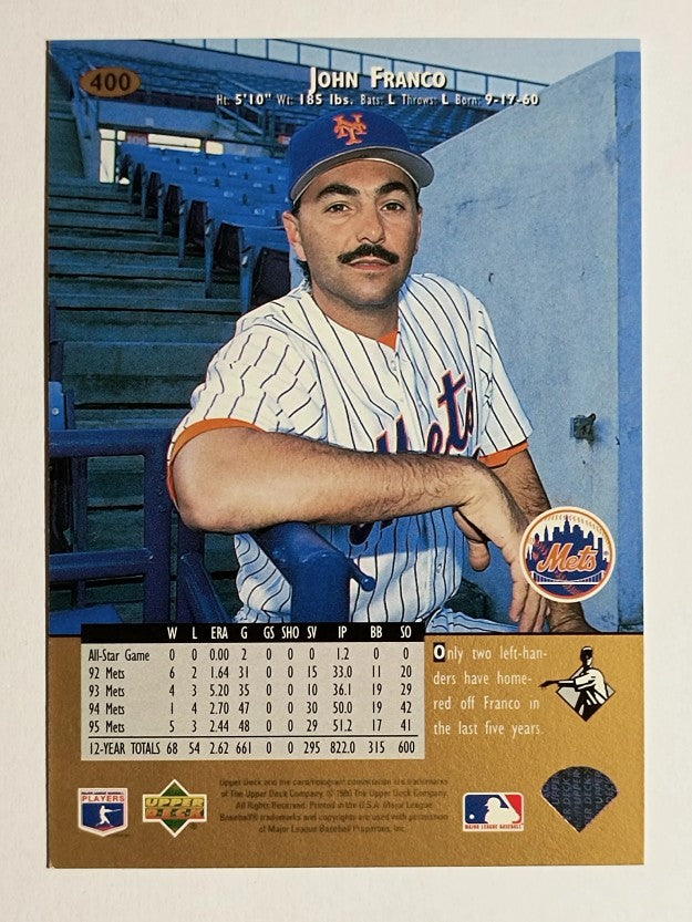 1996 Upper Deck #400 John Franco